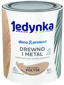 Farby zewnętrzne - Jedynka D&p- farba, satynowa, beżowa, 0.7l - miniaturka - grafika 1
