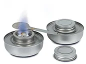 Zestawy do fondue - BOSKA boska 330310 palnik z regulatorem płomienia do fondue, ze stali nierdzewnej, srebrny 330310 - miniaturka - grafika 1