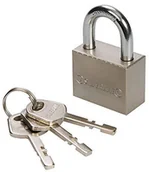 Akcesoria do elektronarzędzi - Silverline 447136 ze stali nierdzewnej firmy kłódka 40 MM 447136 - miniaturka - grafika 1