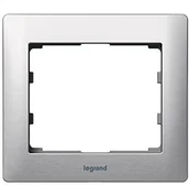 Pozostałe oświetlenie - Legrand 771951 ramka 1-krotnie Galea Brushed Aluminium 771951 - miniaturka - grafika 1