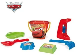 Wader WADER KOMPLET DO PIASKU SIEDMIOELEMENTOWY  CARS WA 77642 - Stoliki dla dzieci - miniaturka - grafika 2