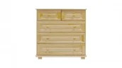 Komody - Meble Magnat Komoda sosnowa nr4 g42 - miniaturka - grafika 1