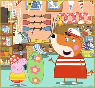 Trefl Puzzle Świnka Peppa Zestaw 10w1 90358 90358 - Puzzle - miniaturka - grafika 9