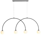 Lampy sufitowe - Lampy Ardant Decor Lampa Lea 4 ardant-decor 1100L1_L 1100L1_L - miniaturka - grafika 1