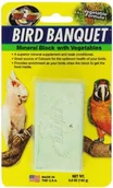 Karma dla ptaków - Zoo Med Bird Banquet, blok do karmy dla ptaków, mieszanka warzyw, 142 g - miniaturka - grafika 1