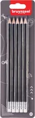 Kredki, ołówki, pastele i pisaki - Ołówki drewniane HB, 5 sztuk, Bruynzeel - miniaturka - grafika 1
