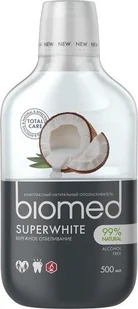 Splat Kosmetica BIOMED Super White 500ml - wybielający płyn do płukania jamy ustnej - Płyny do płukania jamy ustnej - miniaturka - grafika 2