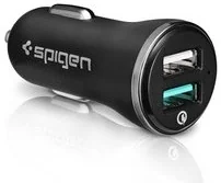 Spigen Ładowarka samochodowa Spigen Quick Charge 3.0 Car Charger F27QC 2x USB, czarna 000CG20643 - Ładowarki samochodowe - miniaturka - grafika 5