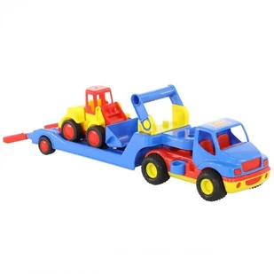 POLESIE Poland ConsTruck ciężarówka + "Basics", ładowarka (w siatce) - Samochody i pojazdy dla dzieci - miniaturka - grafika 2