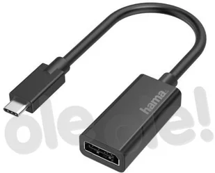 Hama Adapter USB-C DisplayPort 200314 - Adaptery i przejściówki - miniaturka - grafika 2