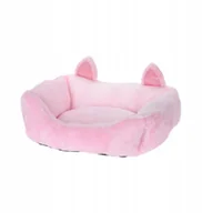 Legowiska dla psów - Prostokątne legowisko dla zwierząt - róż ________ - miniaturka - grafika 1