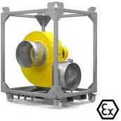 Wentylatory przemysłowe - Trotec Wentylator promieniowy TFV 600 Ex - miniaturka - grafika 1