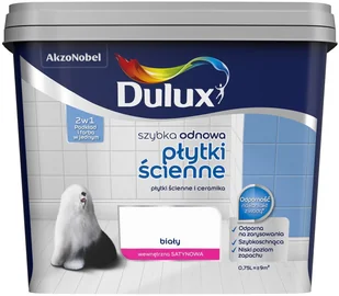 Dulux szybka odnowa Płytki ścienne Kremowy beż 0,75l s7.0065329152 - Farby wewnętrzne - miniaturka - grafika 2