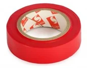Akcesoria do monitoringu - SCAPA Taśma izolacyjna PVC SCAPA 2702 czerwona 10m SCAPA 2702 10M RED - miniaturka - grafika 1