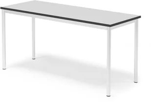 AJ Produkty Stół SONITUS, 1400x600x720 mm, laminat szary, biały - Meble do szkół i przedszkoli AJ Produkty Stół SONITUS, 1400x600x720 mm, laminat szary, biały - Meble do szkół i przedszkoli - miniaturka - grafika 1