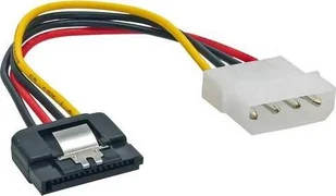 InLine 29670d SATA Power Adapter Cable, 1 X 13,34 cm (5,25 cala) Gniazdo na 15polig SATA Stecker, 0,3 m Czarny 29670D - Adaptery i przejściówki - miniaturka - grafika 2