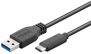 Kabel USB PremiumCord USB-A - 1 m Czarny (ku31ca1bk) - Kable USB - miniaturka - grafika 2