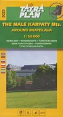 Atlasy i mapy - TatraPlan Małe Karpaty i okolice Bratysławy mapa 1:50 000 TatraPlan - miniaturka - grafika 1