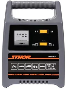 Sthor PROSTOWNIK 6/12V 8A 120Ah LEDOWY WSKAŹNIK NAŁADOWANIA 82543 82543 - Narzędzia warsztatowe - miniaturka - grafika 3