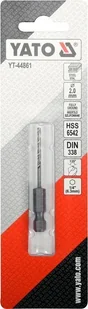 Yato WIERTŁO DO METALU HSS 6542 2,0MM HEX YT-44861 - Wiertła - miniaturka - grafika 3