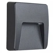 Lampy ogrodowe - Rabalux TRENTO Antracytowa LED 3W IP65 4000K Zewnętrzna lampa schodowa 8894 - miniaturka - grafika 1