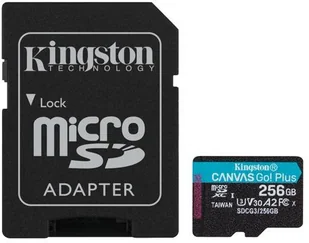 Kingston Canvas Go! Plus 256GB (SDCG3/256GB) - Karty pamięci - miniaturka - grafika 3