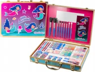 Palety i zestawy do makijażu - Kuferek Na Kosmetyki Makijaż Dla Dzieci Walizka - miniaturka - grafika 1