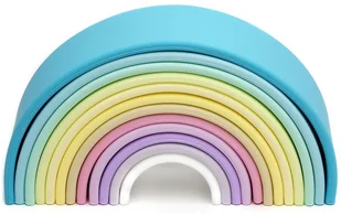 Dena DENA Silikonowa Tęcza Pastel D01035 - Gryzaki dla dzieci - miniaturka - grafika 2
