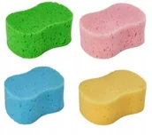 Rękawice i gąbki do kąpieli - Gąbka kąpielowa różne kolory - miniaturka - grafika 1