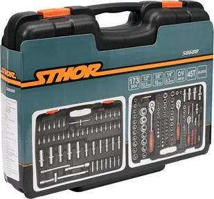 Toya Zestaw kluczy z grzechotką Sthor 173 ks TO-58688 - Zestawy narzędziowe - miniaturka - grafika 5