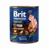 Mokra karma dla psów - Brit Premium by nature Pork & Trachea 800g 104-100419 - miniaturka - grafika 1