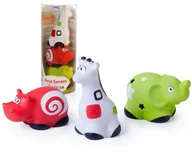 Zabawki interaktywne dla dzieci - Miniland zabawki edukacyjne Pierwsze zmysły zwierzątka edukacyjne dla dziecka MLZ97310 - miniaturka - grafika 1