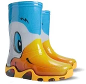 Buty dla dziewczynek - Demar Kalosze dziecięce STORMER PRINT A (20-27) - Mała 0030A - miniaturka - grafika 1