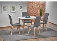 Stoły - Halmar Stół rozkładany BARRET Biały 80x90-190 cm V-PL-BARRET-ST - miniaturka - grafika 1