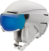 Kaski narciarskie - Atomic Savor Visor Stereo Kask Narciarski White Heather M - miniaturka - grafika 1