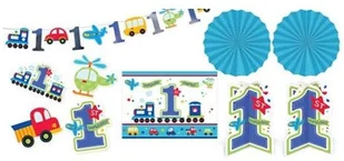 Amscan Zestaw dekoracyjny All aboard 10 elementów - Dodatki do strojów karnawałowych - miniaturka - grafika 5