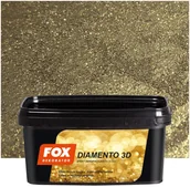 Farby wewnętrzne - FOX Farba dekoracyjna DIAMENTO 3D 1 l Saturn Brokatowy FOX - miniaturka - grafika 1