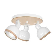 Lampy sufitowe - Milagro Lampa sufitowa OVAL WHITE 3xE27 MLP8652 - miniaturka - grafika 1