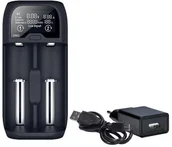 Ładowarki i akumulatory - Solight Solight DN27  Ładowarka baterii Ni-MH/CD/AA/AAA, Li-Ion - miniaturka - grafika 1