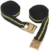 Akcesoria jeździeckie - Kerbl 37109 zaciskowa zamek pasek Dopuszczalna siła ciągnąca przy, 2-częściowy zestaw, 25 MM X 2.5 m, 250 kg - miniaturka - grafika 1