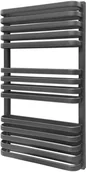 Grzejniki łazienkowe - Luxrad Grzejnik łazienkowy Luxrad Piatto II 93,4 x 53 cm czarny - miniaturka - grafika 1
