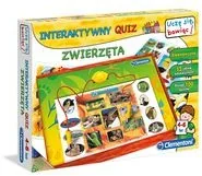 Clementoni Interaktywny Quiz Zwierzęta 60063 - Gry planszowe - miniaturka - grafika 4