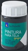 Przybory szkolne - La Pajarita Farba do Tkanin Ciemnych 35 ml Czarna LP-TO-18-208222 - miniaturka - grafika 1