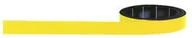 Akcesoria do tablic - MAGNETOPLAN Taśma magnetyczna 10 mmx1m żółty 1261002 - miniaturka - grafika 1