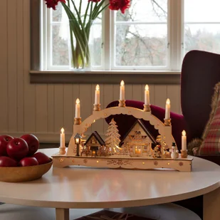 Konstsmide CHRISTMAS Świecznik LED Świece baterie lub transformator - Świeczniki - miniaturka - grafika 3