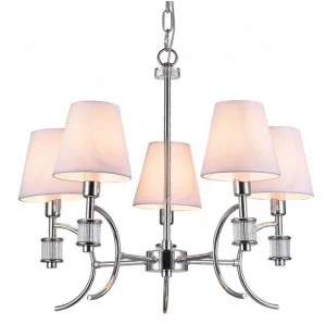 CosmoLight Lampa wisząca LIVERPOOL P05100CH P05100CH - Lampy sufitowe - miniaturka - grafika 2