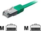 Kable miedziane - Equip Patchcord S/FTP Cat6 PIMF 2m zielony 605541 605541 - miniaturka - grafika 1
