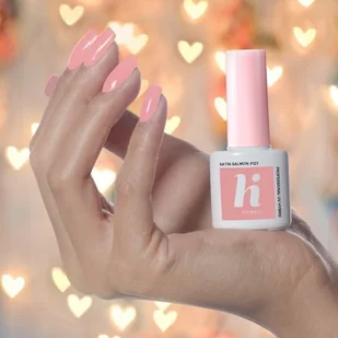 Hi Hybrid Lakier hybrydowy 5ml 123 Satin Salmon Hi Hybrid - Lakiery hybrydowe Hi Hybrid Lakier hybrydowy 5ml 123 Satin Salmon Hi Hybrid - Lakiery hybrydowe - miniaturka - grafika 1