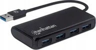 Huby USB - Manhattan Hub Usb 5G 4 x Usb 3.1 - miniaturka - grafika 1