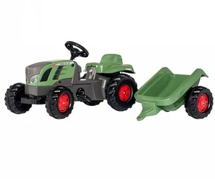 Rolly Toys RollyToys rollyKid Duży Traktor na Pedały FENDT Przyczepa 013166 - Jeździki dla dzieci - miniaturka - grafika 2